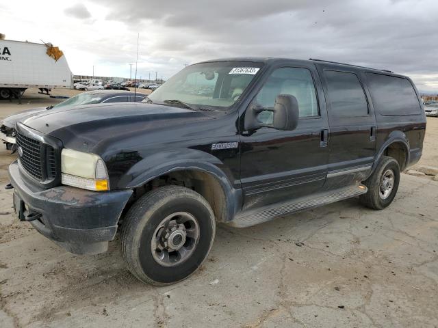 1FMNU43S43EC70818 - 2003 FORD EXCURSION LIMITED BLACK photo 1