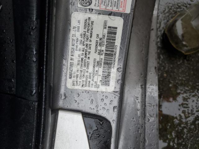 JN1AZ4EH0CM561573 - 2012 NISSAN 370Z BASE GRAY photo 12