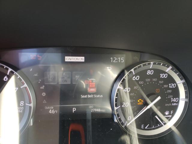 5TDGZRBH6NS222767 - 2022 TOYOTA HIGHLANDER XLE SILVER photo 9