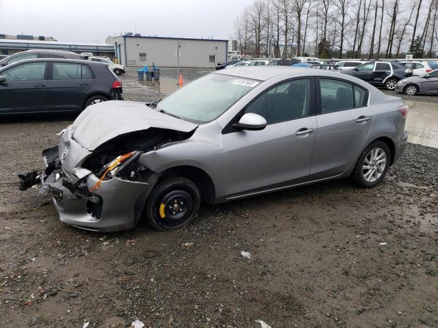 JM1BL1VP0D1816413 - 2013 MAZDA 3 I GRAY photo 1