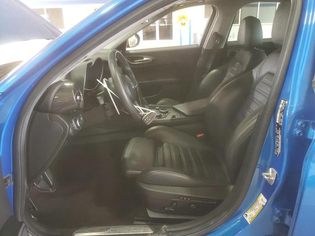 ZARFAEEN2J7593805 - 2018 ALFA ROMEO GIULIA TI Q4 BLUE photo 7