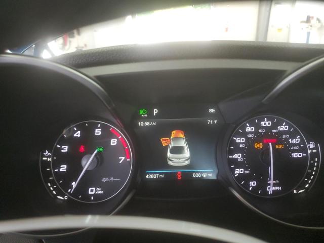 ZARFAEEN2J7593805 - 2018 ALFA ROMEO GIULIA TI Q4 BLUE photo 9