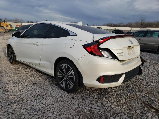 2HGFC3B3XJH351362 - 2018 HONDA CIVIC EX WHITE photo 2