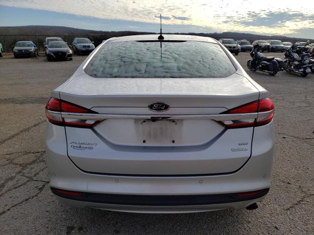 3FA6P0HD8JR251756 - 2018 FORD FUSION SE SILVER photo 6