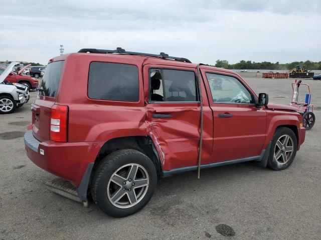 1J8FT28W88D773284 - 2008 JEEP PATRIOT SPORT RED photo 3