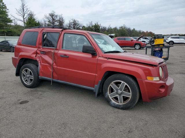 1J8FT28W88D773284 - 2008 JEEP PATRIOT SPORT RED photo 4