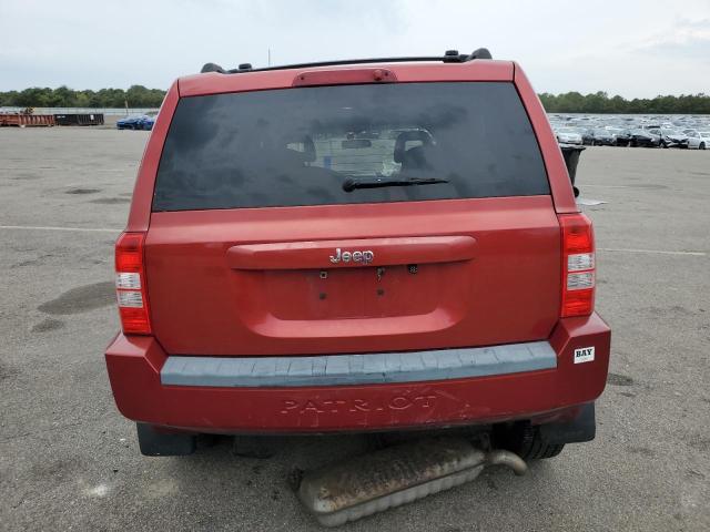 1J8FT28W88D773284 - 2008 JEEP PATRIOT SPORT RED photo 6