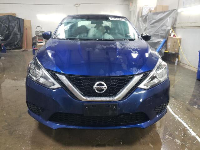 3N1AB7AP5HY227904 - 2017 NISSAN SENTRA SV S BLUE photo 5