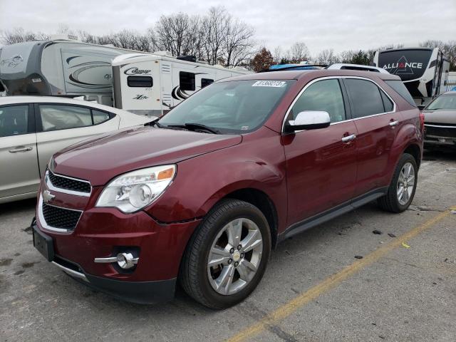 2CNFLGE58B6263163 - 2011 CHEVROLET EQUINOX LTZ RED photo 1