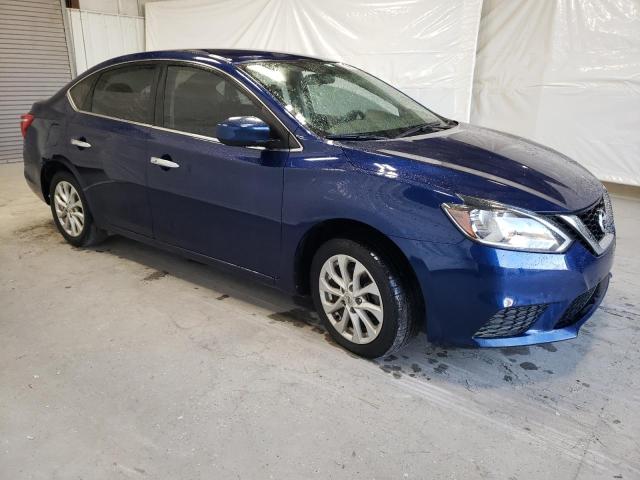 3N1AB7AP1KL610520 - 2019 NISSAN SENTRA S BLUE photo 4