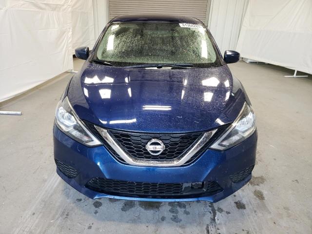 3N1AB7AP1KL610520 - 2019 NISSAN SENTRA S BLUE photo 5