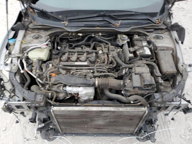 19XFC1F74GE032351 - 2016 HONDA CIVIC EXL SILVER photo 11