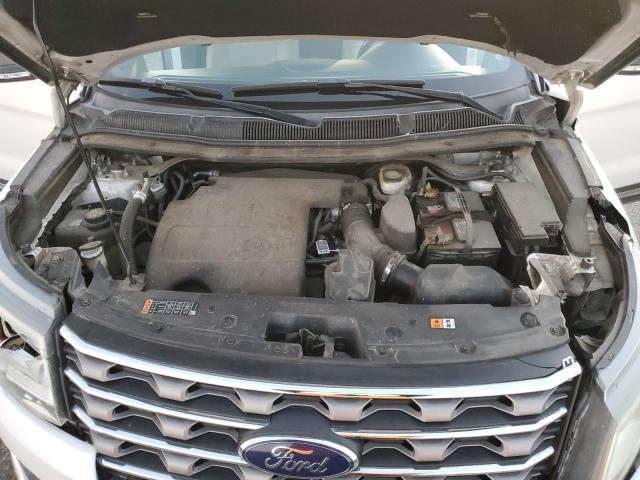 1FM5K7D83GGB80841 - 2016 FORD EXPLORER XLT WHITE photo 12