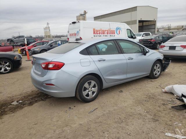 1G1BC5SMXJ7160238 - 2018 CHEVROLET CRUZE LS BLUE photo 3