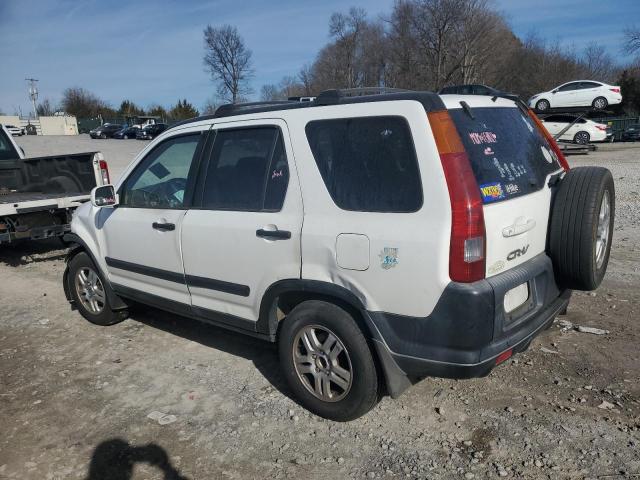 JHLRD78804C026877 - 2004 HONDA CR-V EX WHITE photo 2