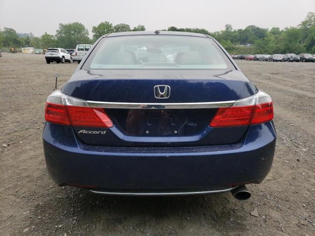 1HGCR2F81EA186632 - 2014 HONDA ACCORD EXL BLUE photo 6