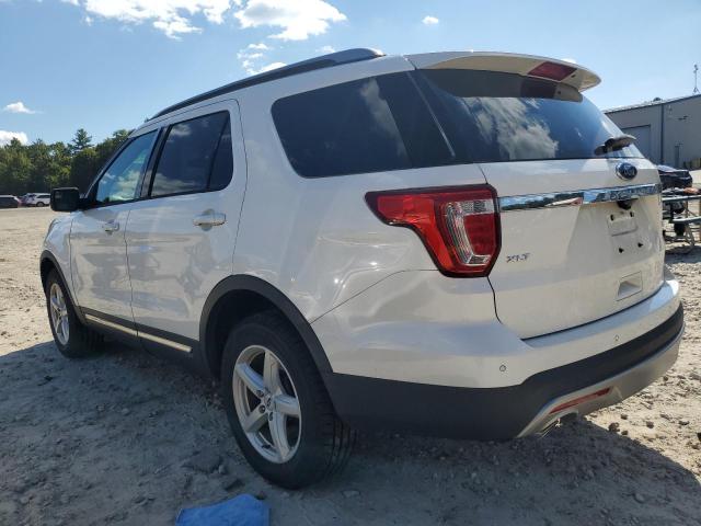 1FM5K8D86GGC19136 - 2016 FORD EXPLORER XLT Weiß Foto 2