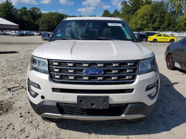 1FM5K8D86GGC19136 - 2016 FORD EXPLORER XLT Weiß Foto 5