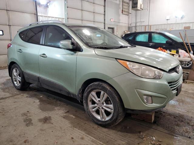 KM8JUCAC5DU684511 - 2013 HYUNDAI TUCSON GLS GREEN photo 4