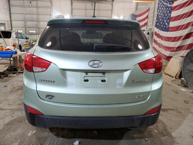 KM8JUCAC5DU684511 - 2013 HYUNDAI TUCSON GLS GREEN photo 6