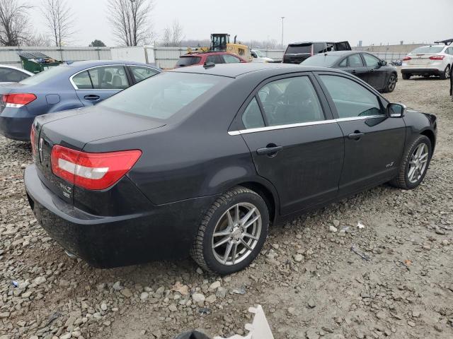 3LNHM28T48R667629 - 2008 LINCOLN MKZ BLACK photo 3