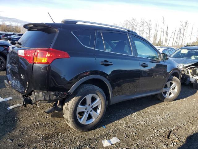 2T3RFREV3DW121864 - 2013 TOYOTA RAV4 XLE BLACK photo 3