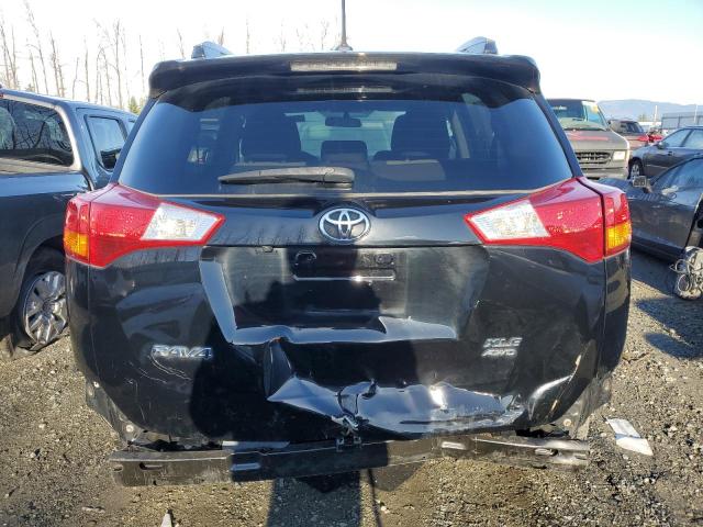 2T3RFREV3DW121864 - 2013 TOYOTA RAV4 XLE BLACK photo 6