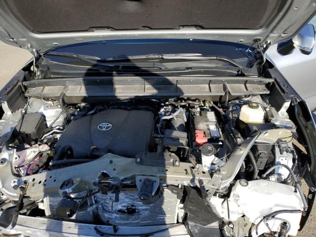 5TDGZRBH6MS155649 - 2021 TOYOTA HIGHLANDER XLE ვერცხლისფერი ფოტო 12