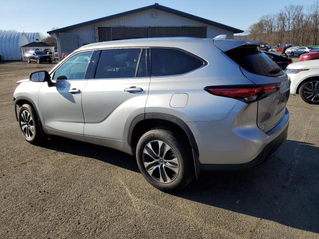 5TDGZRBH6MS155649 - 2021 TOYOTA HIGHLANDER XLE ვერცხლისფერი ფოტო 2