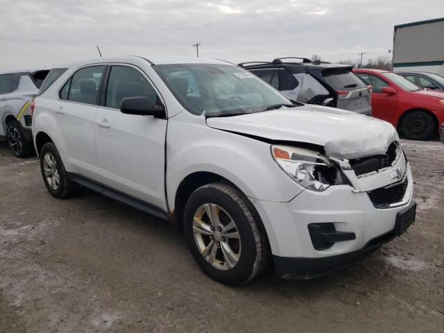 2GNFLEEK5E6378801 - 2014 CHEVROLET EQUINOX LS WHITE photo 4