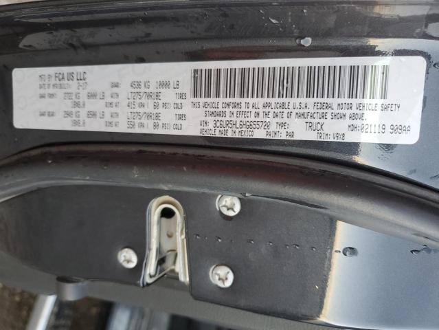 3C6UR5HL6HG655720 - 2017 RAM 2500 ST GRAY photo 12
