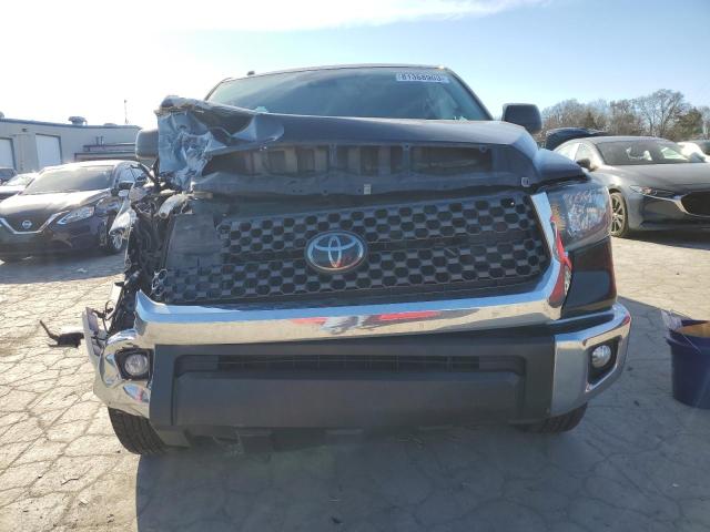 5TFUW5F11JX722678 - 2018 TOYOTA TUNDRA DOUBLE CAB SR/SR5 BLACK photo 5