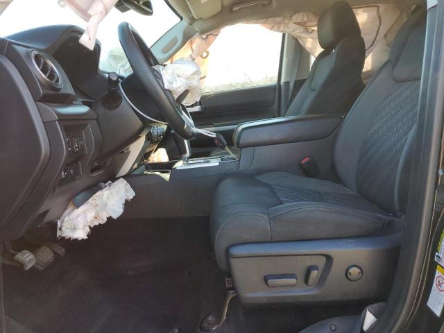 5TFUW5F11JX722678 - 2018 TOYOTA TUNDRA DOUBLE CAB SR/SR5 BLACK photo 7