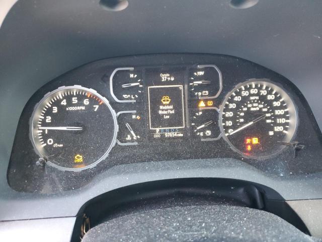 5TFUW5F11JX722678 - 2018 TOYOTA TUNDRA DOUBLE CAB SR/SR5 BLACK photo 9