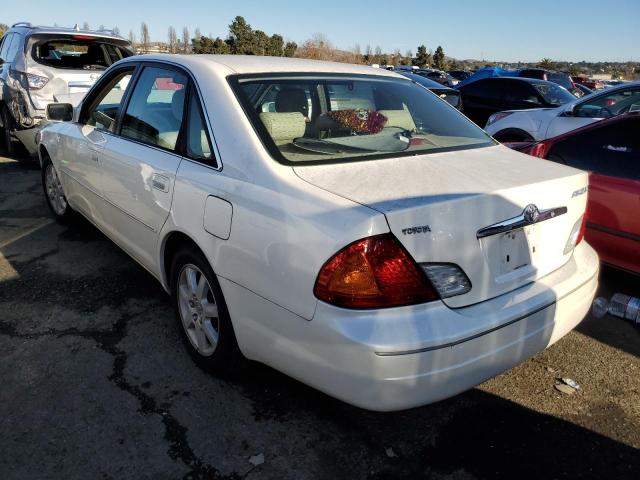 4T1BF28B61U122165 - 2001 TOYOTA AVALON XL WHITE photo 2