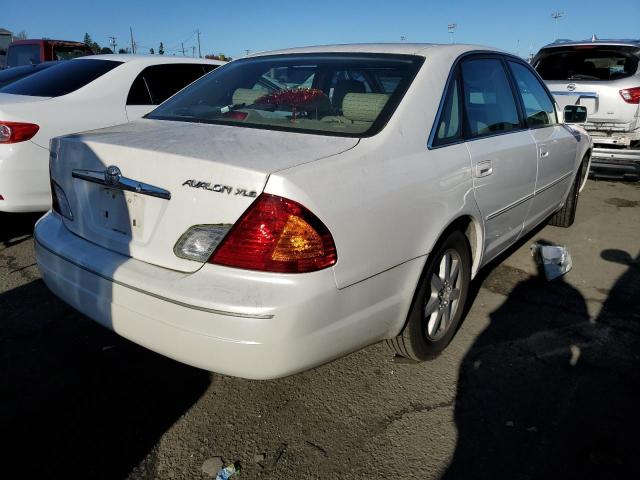 4T1BF28B61U122165 - 2001 TOYOTA AVALON XL WHITE photo 3