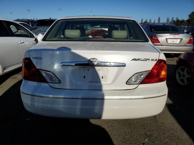 4T1BF28B61U122165 - 2001 TOYOTA AVALON XL WHITE photo 6