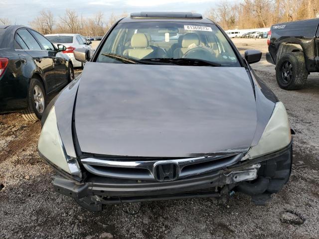 1HGCM56766A165915 - 2006 HONDA ACCORD EX GRAY photo 5