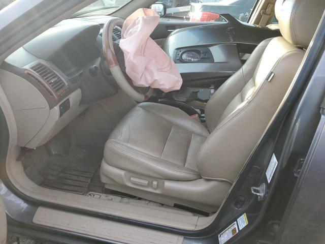 1HGCM56766A165915 - 2006 HONDA ACCORD EX GRAY photo 7