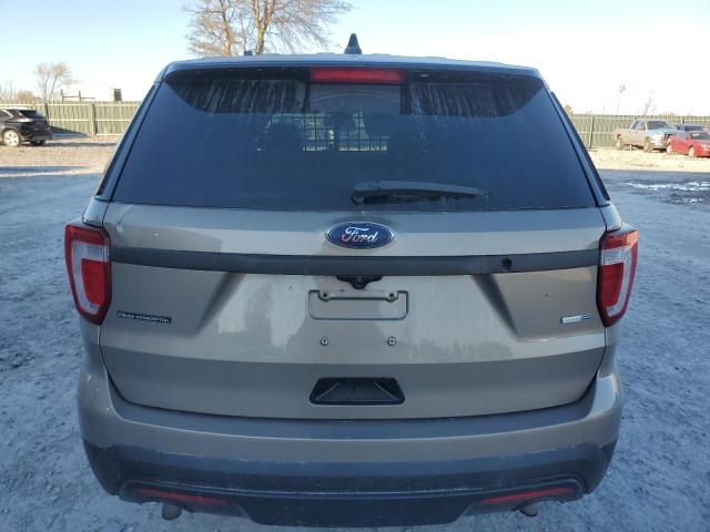 1FM5K8AR5GGC08495 - 2016 FORD EXPLORER POLICE INTERCEPTOR 灰色 照片 6