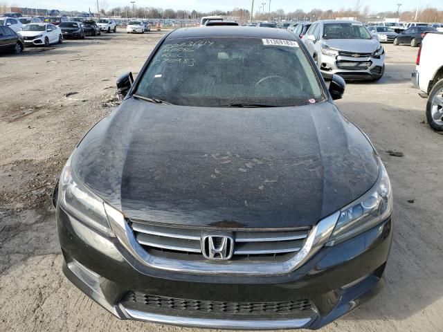 1HGCR2F80DA070983 - 2013 HONDA ACCORD EXL BLACK photo 5