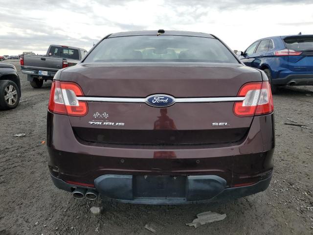 1FAHP2EW4AG105016 - 2010 FORD TAURUS SEL MAROON photo 6