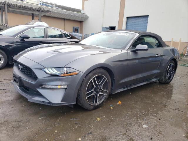 1FATP8UH2N5124746 - 2022 FORD MUSTANG GRAY photo 1
