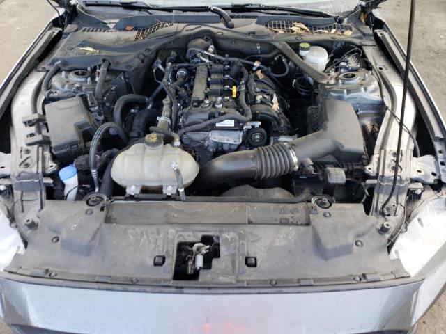 1FATP8UH2N5124746 - 2022 FORD MUSTANG GRAY photo 11