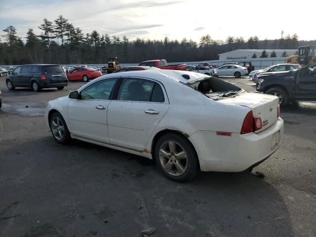 1G1ZD5EU7CF378153 - 2012 CHEVROLET MALIBU 2LT WHITE photo 2