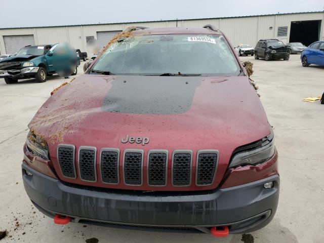 1C4PJMBX2KD137241 - 2019 JEEP CHEROKEE TRAILHAWK RED photo 5