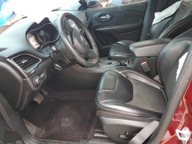 1C4PJMBX2KD137241 - 2019 JEEP CHEROKEE TRAILHAWK RED photo 7