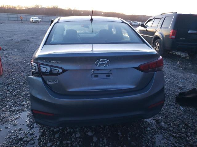 3KPC24A64LE121899 - 2020 HYUNDAI ACCENT SE GRAY photo 6