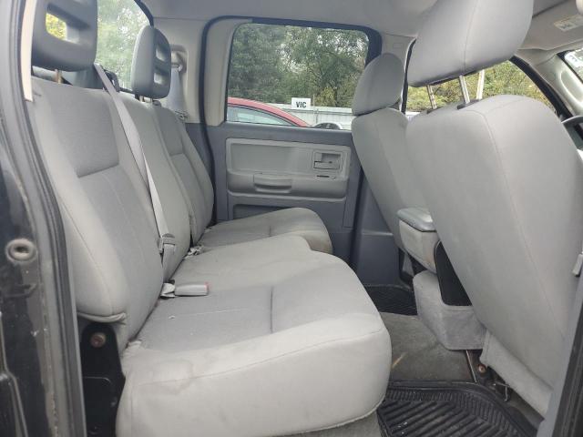 1D7HW48N66S645411 - 2006 DODGE DAKOTA QUAD SLT Noir photo 10