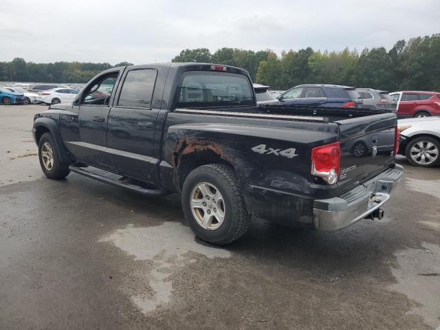 1D7HW48N66S645411 - 2006 DODGE DAKOTA QUAD SLT Noir photo 2